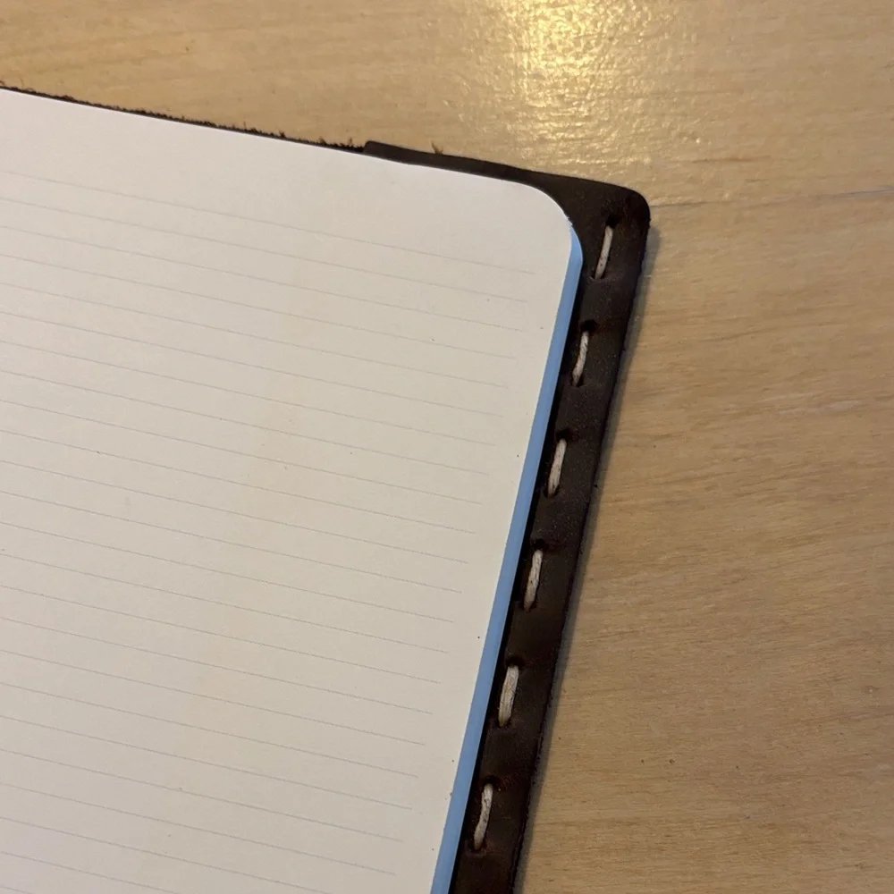 RUSTICO VEGETABLE TANNED LEATHER JOURNAL: LARGE